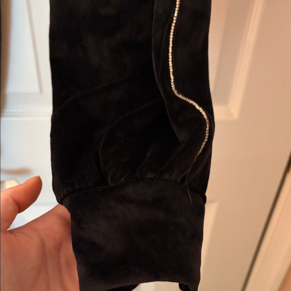 Victoria's Secret Rhinestone Velour Joggers - Picture 6 of 8